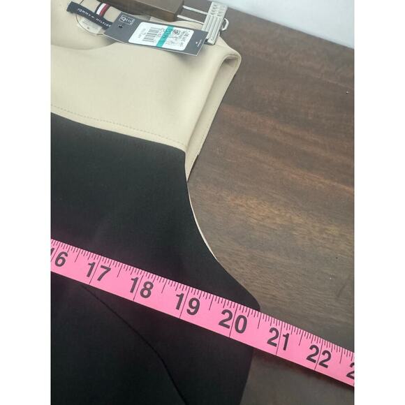 Tommy Hilfiger Colorblocked Jersey Dress Size 16 - Picture 10 of 11